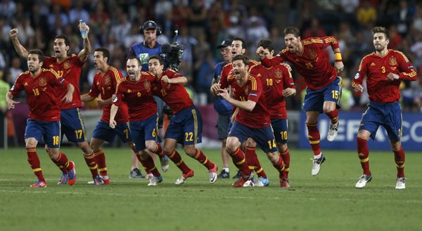 2012年欧洲杯决赛 2012年欧洲杯决赛西班牙阵容